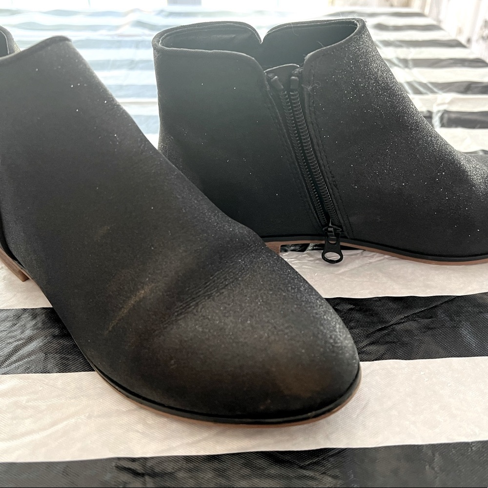 Cat & Jack Bootie - black sparkle